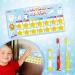 Madzee Kids Toothbrush Set with Reward Chart, Timer & 2 Soft Bristle Brushes | Magnetic Behavior Chart for Children Ages 3+ | Dental Care Kit - Buy Online on GoSupps.com