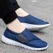 Edema Shoes for Swollen Feet - Comfortable Orthopedic Diabetic Walking Shoes for Men | Adjustable Closure & Breathable | Size 10 Blue - Buy Online on GoSupps.com