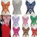 Handmade Rhinestones Lace Applique Sew on Beads Sequins Trim Patches - Black - Buy Online on GoSupps.com