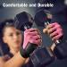 Freeetoo Fitness Gloves for Men & Women - Optimal Weightlifting Training & Crossfit Support - Pink L - Buy Online on GoSupps.com