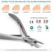 Blizzard Podiatrist Toenail Clipper Set for Ingrown Toenails - German Forged 5 Professional Nail Cutter - Flame Head Podiatry Nipper Nail Kit - Hospital Grade 13cm - Buy Online on GoSupps.com