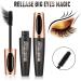 HOUSN Waterproof Mascara 4D Silk Fiber Volume Mascara Black Thickening and Lengthening Mascara Lasts All Day Smudge-Proof Adds Natural Glamour - Buy Online on GoSupps.com