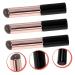Buy Angoily 3 Pcs Round Head Lip Makeup Brushes - Silicone Applicator with Imitation Wood Handle for Lip Scrub & Lipstick - Portable Makeup Tools for Flawless Lips - Buy Online on GoSupps.com