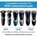 Philips Norelco Replacement Heads 5000 Series - 3-pc Pack - Buy Online on GoSupps.com