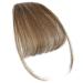 Bangs Hair Extensions Clip On Bangs Human Hair Hair Bangs Fringe Clips Human Hair Bangs Extension Thin Neat Air Bangs Clip In Hair Extensions French Bangs Clip On Fake Bangs Fringe For Women Light Brown