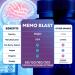 Memo Blast Capsules Official MemoBlast Supplement Pills with All Natural Ingredients Advanced Memo Blast Optimal Brain Health & Wellness Support with Premium Vitamins for Women & Men (60 Capsules) - Buy Online on GoSupps.com
