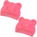 2 Pcs Baby Comb Baby Cradle Cap Comb Baby Hair Brush Toddler Comb Toddler Hair Brush Newborn Hair Brush Cradle Cap Comb (Pink)