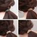 UaiUya 10pcs Small Gold Bead Hair Ties - Elastic Ponytail Holders for Women and Girls | Hair Tie Bracelets with Crystal Beads - Ideal for Thick, Thin, and Curly Hair (5 Colors) - Buy Online on GoSupps.com