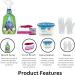 Dehumidifier For Home and Mould Remover Set - Bundle Includes Dehumidifier Damp Absorber Astonish Mould and Mildew Remover Spray Scrubbing Brush Pair of Gloves - Buy Online on GoSupps.com