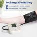 CE Approved Rechargeable Blood Pressure Monitor for Home Use with Voice Broadcasting and LED Display - Accurate Heart Rate Detection - 2x100 Records - White - Buy Online on GoSupps.com