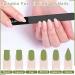 Glass Nail Files Set - 2Pcs Regular & 2Pcs Nano Files with Case | Professional Double Sided Glass Files for Natural Nails - Perfect Gifts for Women and Mothers - Buy Online on GoSupps.com