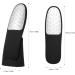 Double-Sided Stainless Steel Foot File | ABS Plastic Anself Cornel Remover | Coarse & Fine Pedicure Tool | Matte Black Foot Care - Buy Online on GoSupps.com