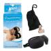Mack's Dreamweaver Contoured Sleep Mask - Comfortable Adjustable Dual Strap Eye Mask with Ultra Soft Foam Earplugs