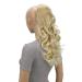 CAISHA 18" Hairpiece Ponytail Extensions Voluminous Wavy Blond Mix PH10 blond mix #27T613 PH10