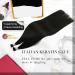 Moresoo Real Hair Extensions - Black I-Tip Keratin Bonding for Thin Hair | 16 Inch Hot Fusion #1B 40g/50s - Buy Online on GoSupps.com