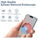 1296P HD ECleaner with Camer Earwax Remover Tool Visual Ear Remover Camera with 6 Silicon Ear Spoons Ear Cleaning Kit for iOS & Android (Black) Balck1 - Buy Online on GoSupps.com