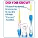 Piksters Interdental Brush Size 3 (40 Pack) - Best Interdental Cleaning for Healthy Teeth | International Shipping Available - Buy Online on GoSupps.com