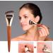 Ultra Thin Flat Foundation Brush - Foundation Brush for Liquid Makeup Soft Bristles | 3.4x16.5cm Traceless Foundation Pinsel | Flat Makeup Brush Beauty Brushes for Face Makeup and Cosmetic Application - Buy Online on GoSupps.com