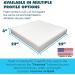 High Density Foamma 3x22x22 Upholstery Foam Padding - Custom Pillow, Chair, and Couch Cushion Replacement - Craft Foam Supplies - Buy Online on GoSupps.com