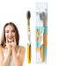 Portable Clean Toothbrush for Travel | Soft Fin Sensitive Manual Toothbrush | Best Birthday Gift for Men & Women - Firulab - Buy Online on GoSupps.com