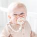 Ryan & Rose Braided Silicone Pacifier Clip - Sandbox - Buy Online on GoSupps.com