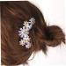 Angoily Hair Accessories Tiara Bridal Hair Comb Purple Women Hair Clip Women Hair Comb Flower Hair Comb Wedding Luxurious - Buy Online on GoSupps.com