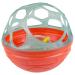 Playgro Bendy Bath Rattle Ball Baby Toy From 6 Months BPA-free Diameter: 12 cm Green/Red 40214