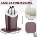 Weewooday Plush Lined Glasses Holder Stand - 6 Pieces Leather Reading Racks & Protective Cases for Desks | Stylish & Functional - Buy Online on GoSupps.com