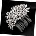 DOITOOL Tiara Bridal Headpiece Wedding Headpiece for Bride Bridal Headdress Wedding Jewlery Bride Insert Comb Women Hairpin Bridal Hair Comb Headgear Alloy Miss Accessories - Buy Online on GoSupps.com