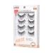 KISS My Lash But Better Fake Eyelashes Multipack - 4-Pair Pack | Lightweight, Reusable, Contact Lens Friendly, Voluminous & Comfortable - 8 Total - Buy Online on GoSupps.com