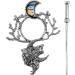 minkissy Viking Wolf Moon Hair Clips: Vintage Celti-c Knot Shawl Hairpins Retro Silver Alloy Viking Hair Barrette Hair Sticks for Women Girls Birthday Jewelry Accessories - Buy Online on GoSupps.com