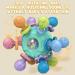 QXNDXQ Baby Teether Ball | Soft Silicone Dental Aid & Montessori Bitering Toy for Babies 0-12 Months - International Shipping Available - Buy Online on GoSupps.com