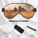 Buy Pyramids of Egypt Print Ultra-Soft Eye Mask | Light-Blocking for Comfort & Restful Sleep - International Shipping - Buy Online on GoSupps.com