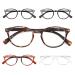 OKH Reading Glasses for Women Men Readers for Women Men 5 Pack Blue Light Blocking Reading Glasses 1.0