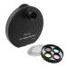 Astromania 1.25" Multiple 9-Position Filter Wheel for Telescope - with LRGB Filter Set 1.25" 9-Position Filter With LRGB Filter Set