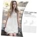 Garneck 180 Sheets Anti-light Stickers Clear Fabric Strong Tape Shoulder Strap Tape Body Tape for Skin Double-sided Tape Body Tape for Clothes White Miss The Pet Women's Clothing Wardrobe Whitex3pcs 8.5x1.2cmx3pcs - Buy Online on GoSupps.com