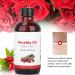 Rosehip Oil 118 ml - Natural Anti-Aging Moisturizing Massage & Spa Essential Oil for Aromatherapy - Buy Online on GoSupps.com