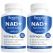 Beravia Health Nad + Supplement Nad Advanced Supplements for Women & Men - With Nicotinamide Resveratro Quercetin Skin & Body Anti-Aging Support - 60 Capsules (2 Bottle)