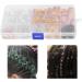 Hair Braid Rings Fashionable Convenient Exquisite Pattern Attractive Hair Braid Accessory Alloy with Gold Hair Rings for Weeding for Party - Buy Online on GoSupps.com