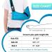 Arm Sling for Kids | Shoulder Injury Brace with Pad | Support for Rotator Cuff Arm Wrist Elbow Clavicle | Post-Surgery Recovery (Small Blue - Buy Online on GoSupps.com