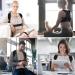 Meltor Shoulder Belt Posture Corrector for Women - Adjustable Breathable Neck & Back Pain Relief - Buy Online on GoSupps.com