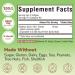 Vitalibre CoQ10 200mg Ubiquinone with PQQ Folate Niacin K2 D3 Black Pepper Powerful Antioxidant Energy Booster and Odorless Garlic 180 Softgels Extra Strength 100:1 Extract Heart & Immunity - Buy Online on GoSupps.com