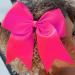 CEELGON 8 Large Pink Cheer Bows Ponytail Holders - Set of 12 | Grosgrain Ribbon Hair Ties for Teens, Women, Girls | Ideal for Cheerleaders and Sports - Buy Online on GoSupps.com