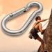 Sprookber 2.25 Inch Stainless Steel Spring Snap Hook Carabiner - Set of 6 304 Stainless Steel Clips - Buy Online on GoSupps.com