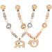 Wechoid stroller chain wood baby stroller chain for babies baby toys and gifts trailers toys set for baby for babies from 0+ months