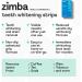 Zimba Vegan Teeth Whitening Strips for Sensitive Teeth - Stain Remover & Whitener - Mint, Spearmint, Wintergreen - 84 Strips - Buy Online on GoSupps.com
