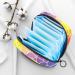 Menstruation Pad Bag with Zipper | Women's Napkin & Tampon Bags | Stylish Mosaic Design for Girls - Buy Online on GoSupps.com
