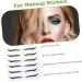 NOLITOY 36 Pairs Glitter Eyeliner Self- Adhesive Reusable Double Eyelid Tapes Flash Skin Patch Miss - Buy Online on GoSupps.com