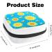 GIAPB Sanitary Napkin Storage Bag | Period Tampon Makeup Pad Pouch | Bee and Sunflower Color1640 - Buy Online on GoSupps.com
