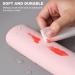 FVION Makeup Brush Holder - Silicone Cosmetic Bag & Portable Organizer for Travel (Pink) | Shop Now - Buy Online on GoSupps.com